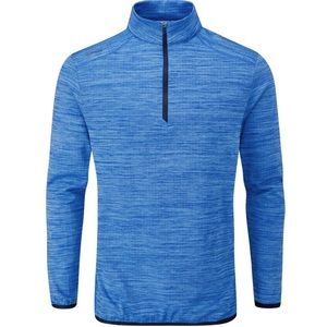 NWT Ping Gents Edison ½ Zip Top Brilliant Blue Marl